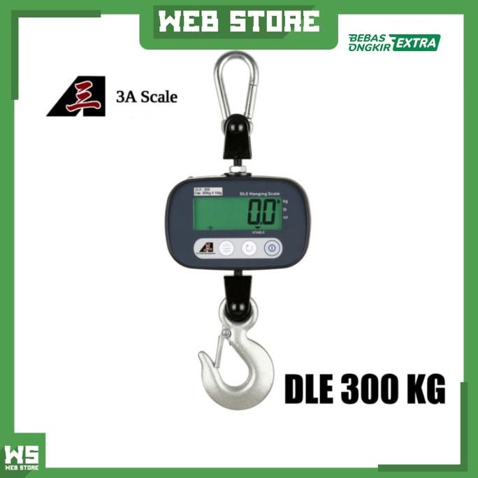 DLE Timbangan Gantung Digital Electronic Hanging Scale 300 Kg 3A Scale barang promo