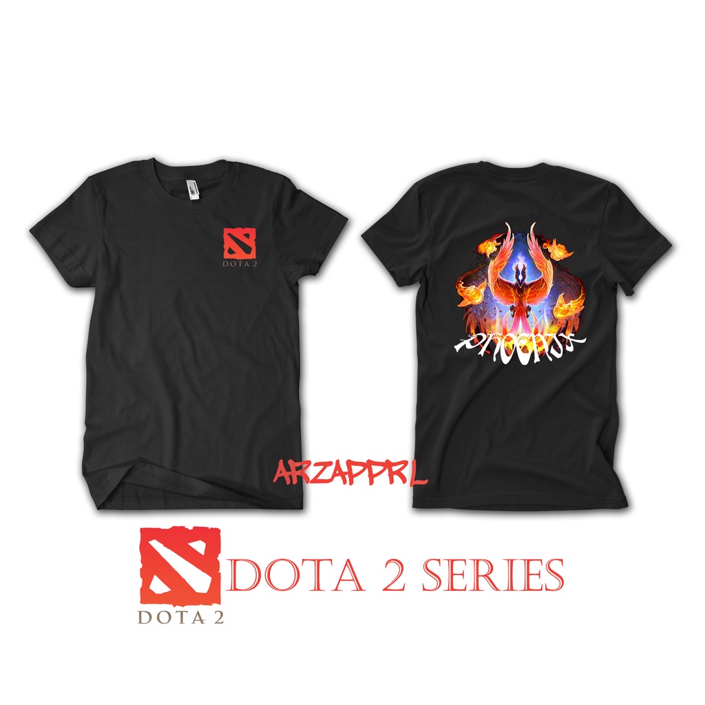T-SHIRT KAOS DISTRO DOTA 2 PHOENIX
