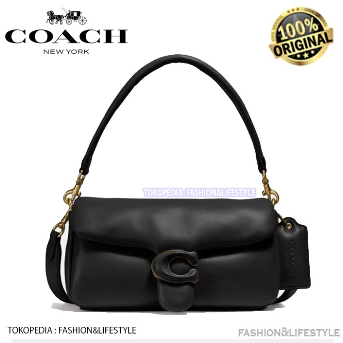 Coach Tabby Pillow Shoulder Bag 26 Black ORIGINAL 100% COACH
