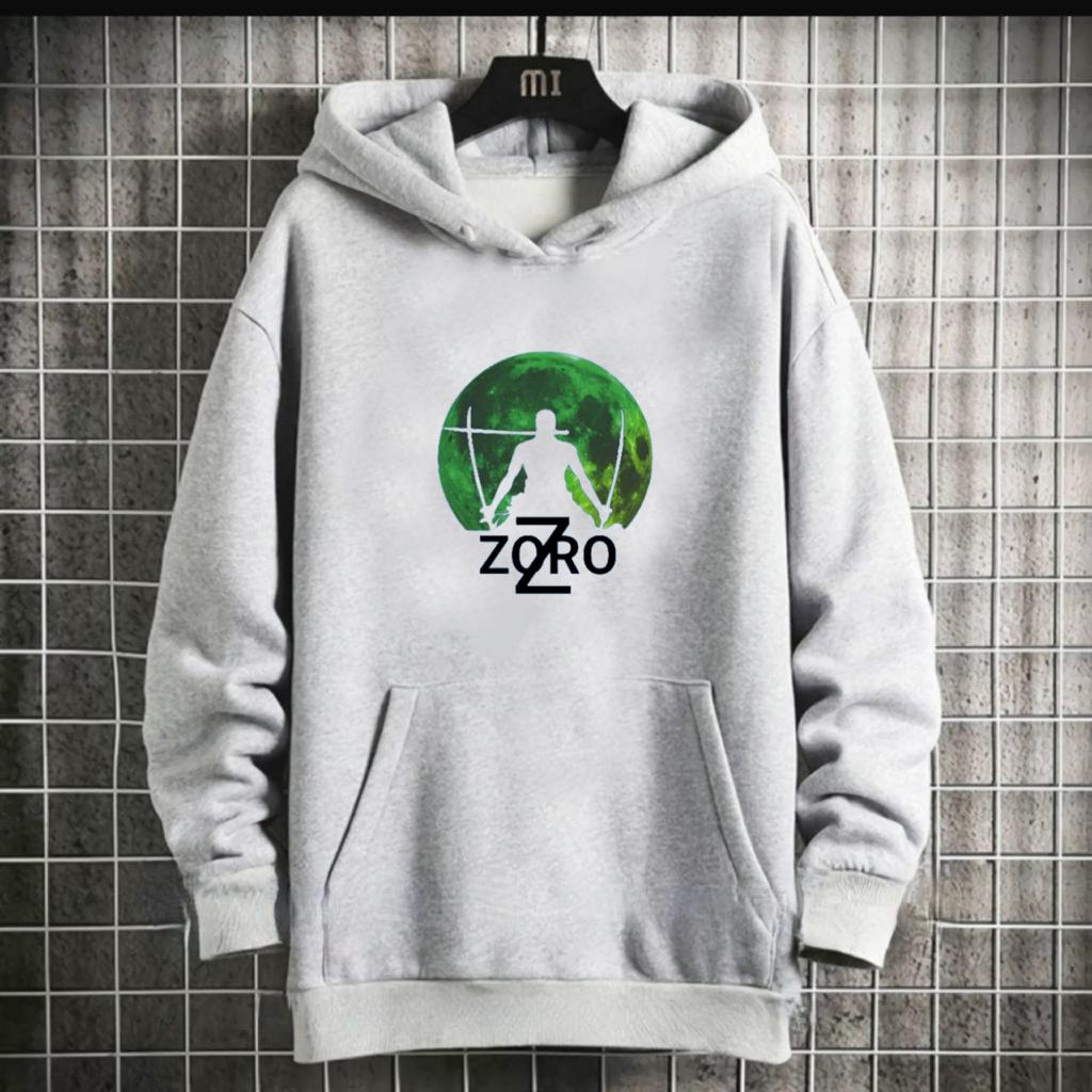 SWEATER HOODIE ZORO / HOODIE MURAH TERLARIS / HOODIE POLOS / HOODIE PRIA DAN WANITA / UNISEX