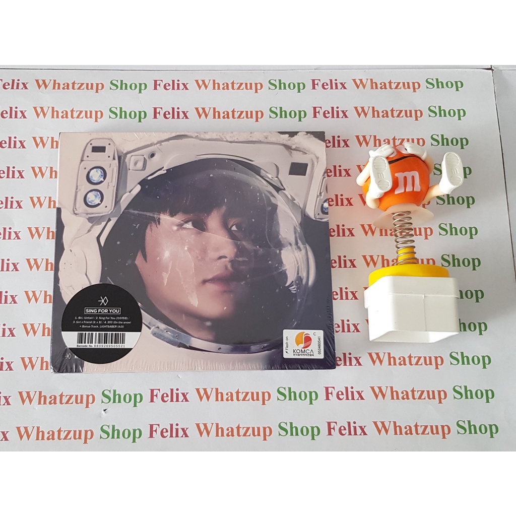 EXO Sing For You [Chinese Ver.] Official Album SEALED