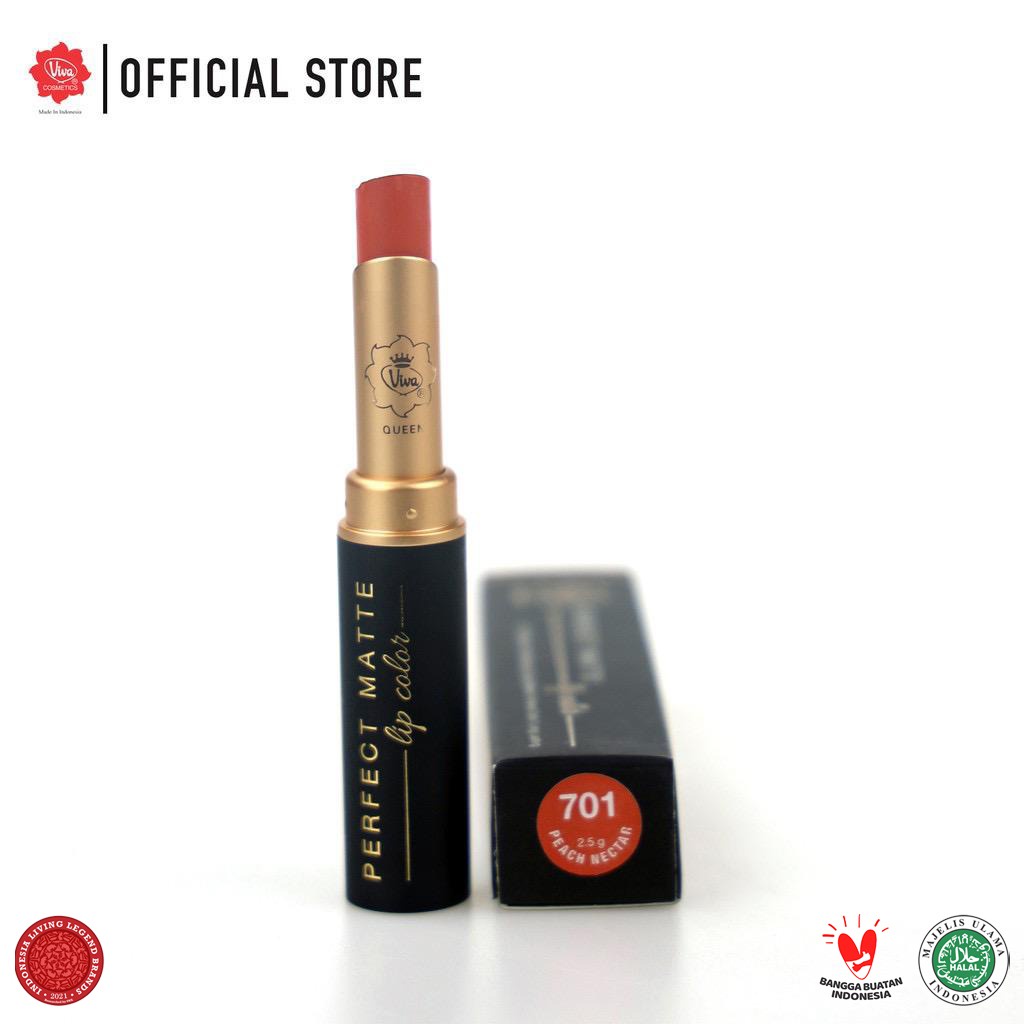 Jual Viva Queen Perfect Matte Lip Color LONG LASTING, INTENSE COLOR
