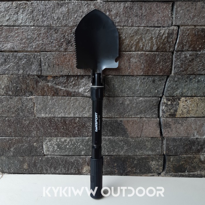 Cangkul Sekop Cangkul Pacul Gergaji Lipat Militer Mini Survival Kit Outdoor Ca