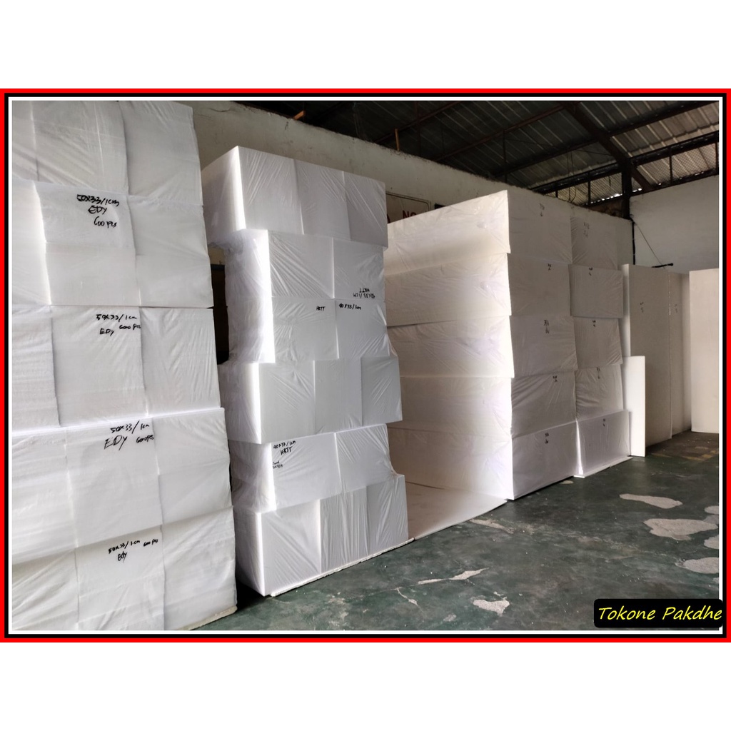 Styrofoam Balok Utuh Gabus Batangan Untuk Kerajinan Perahu Patung