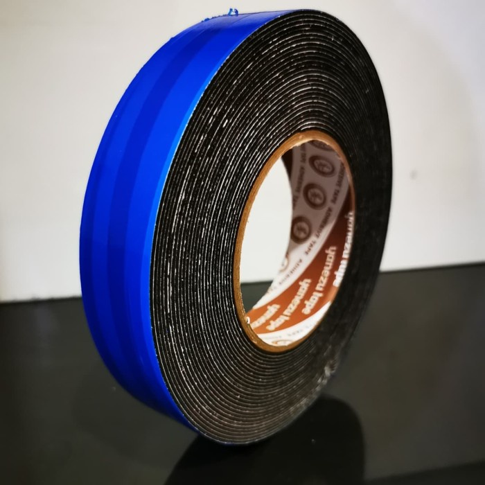 

Ready oke] Single Tape uk. 3cm , tebal 1 mm , panjang 10 Meter , warna hitam
