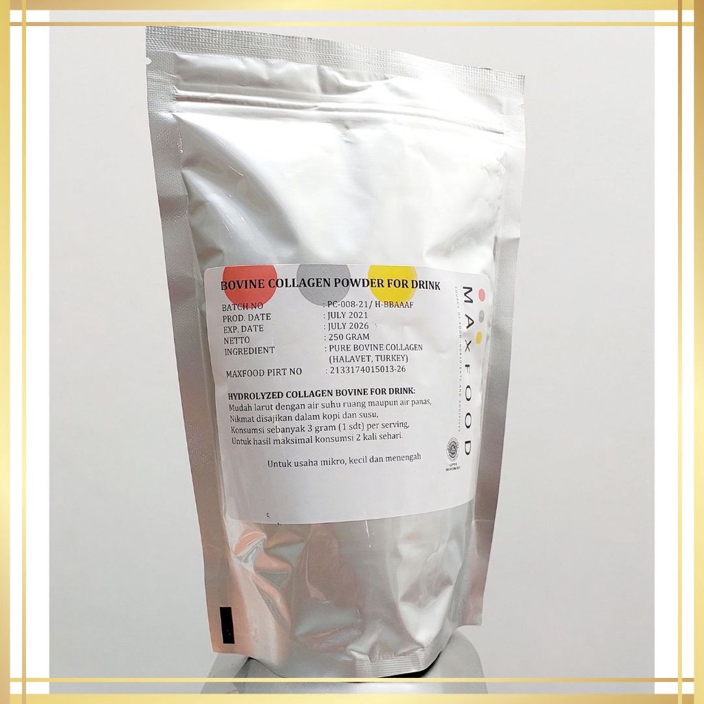 Bubuk Kolagen Bovine Murni/ Pure Bovine Hydrolyzed Collagen Peptides