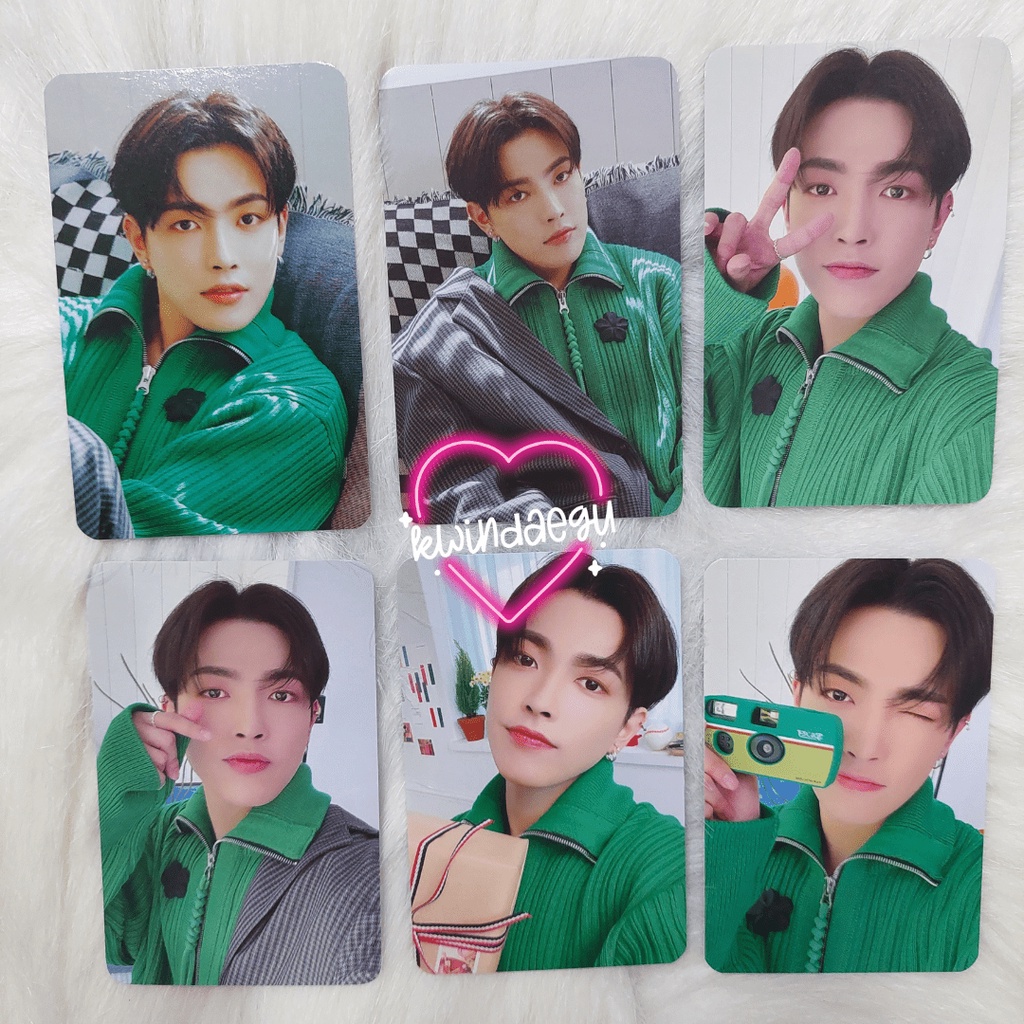 ATEEZ TRADING CARD ATINY ROOM SHARING