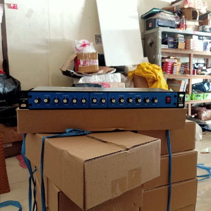 Soundsystem Crossover Aktif 4 Way Subwoofer Achiless Sound System Audio Barang Ob