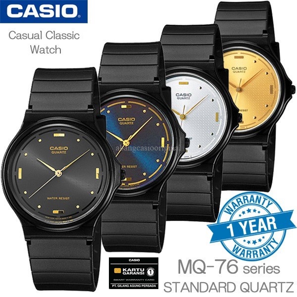 JAM TANGAN CASIO MQ-76 MQ 76 MQ-76-1 MQ-76-2 ORIGINAL RESMI