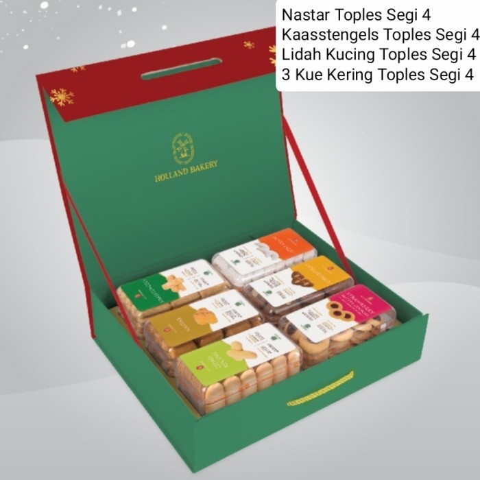 NEW Hampers Kue Kering Holland Bakery - 6 Cookies