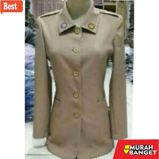 baju setelan wanita kekinian 2022 FC98JW SERAGAM DINAS GURU PRAMUKA  || BAJU DINAS PRAMUKA PEMBINA J