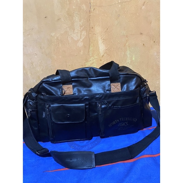 preloved tas minggat tas gym brand asics original