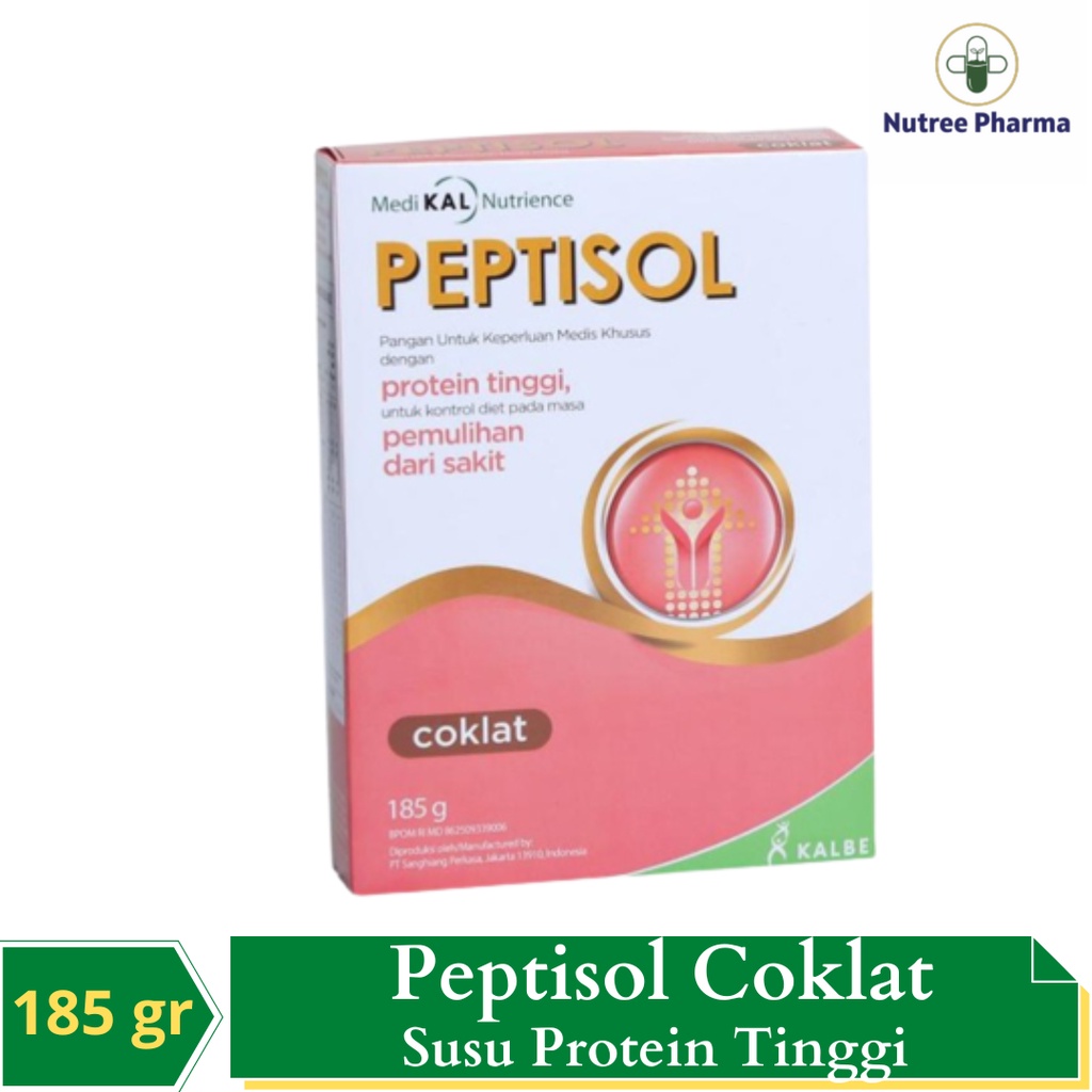 

Peptisol | Peptizol Coklat 185 gr Susu Nutrisi Tinggi Protein