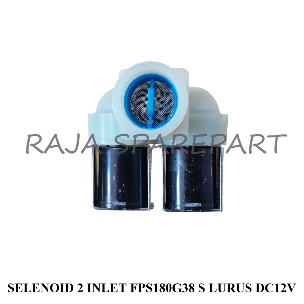 Selenoid / Water Inlet Mesin Cuci INLET DOUBLE FPS180G38 (DC 12V)