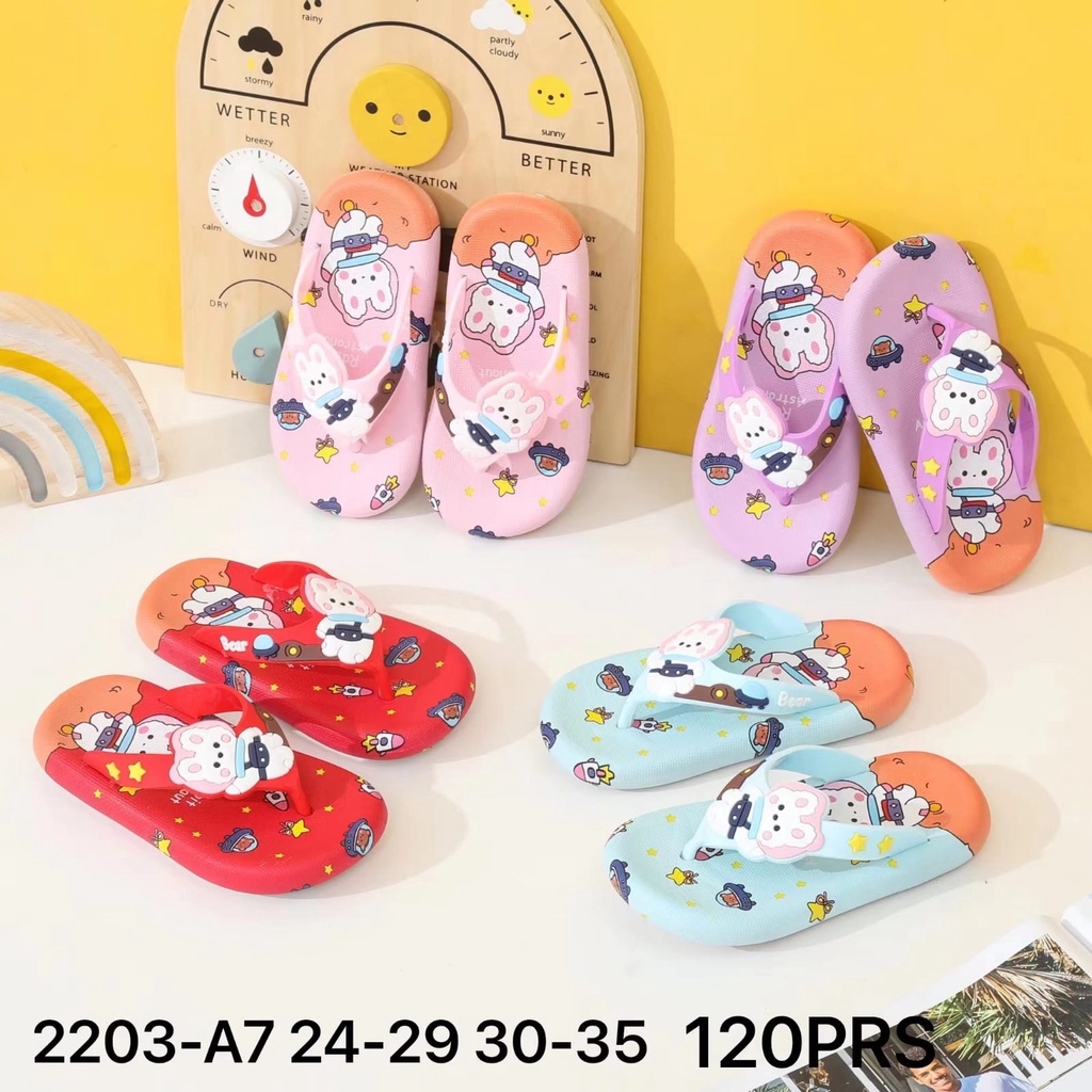 Sandal Jepit Anak Perempuan Bear Space Winola Collection WNL 2203-A7