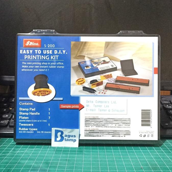 

Stempel Shiny S200 (Printing Kit) / Stempel Bongkar Pasang