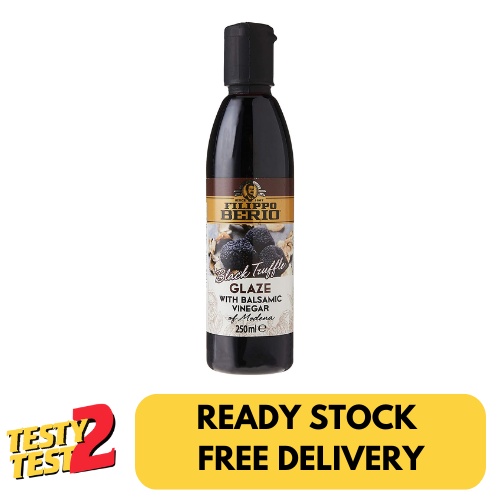 

Filippo Berio Black Truffle Balsamic Glaze Vinegar 250ML