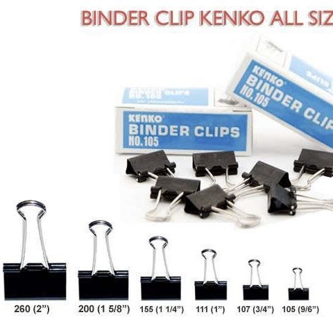 

Binder Clip Kenko Semua Ukuran
