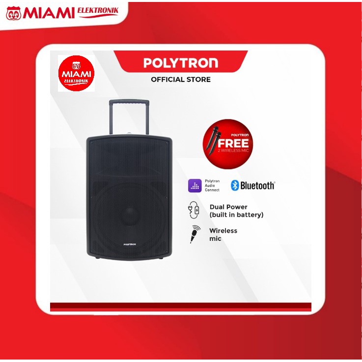 POLYTRON PAS PRO12F3 Professional Active Speaker