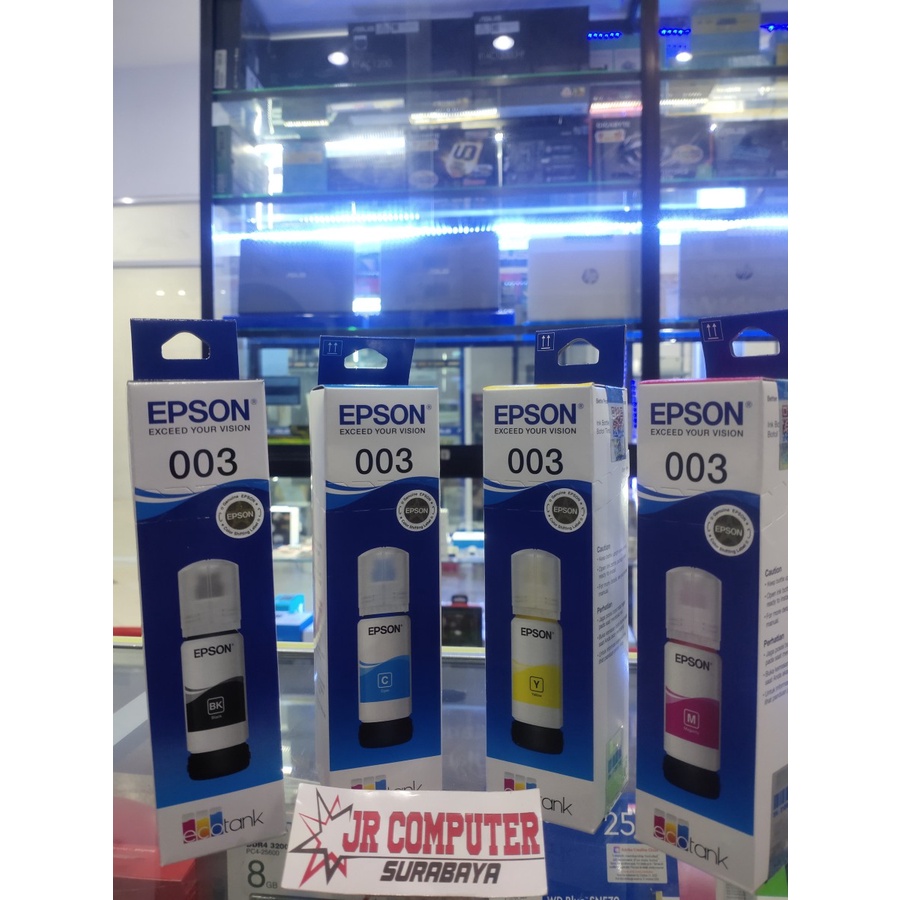Tinta epson 003 Original for Epson L3110 L3150 L5190 | 1 Paket