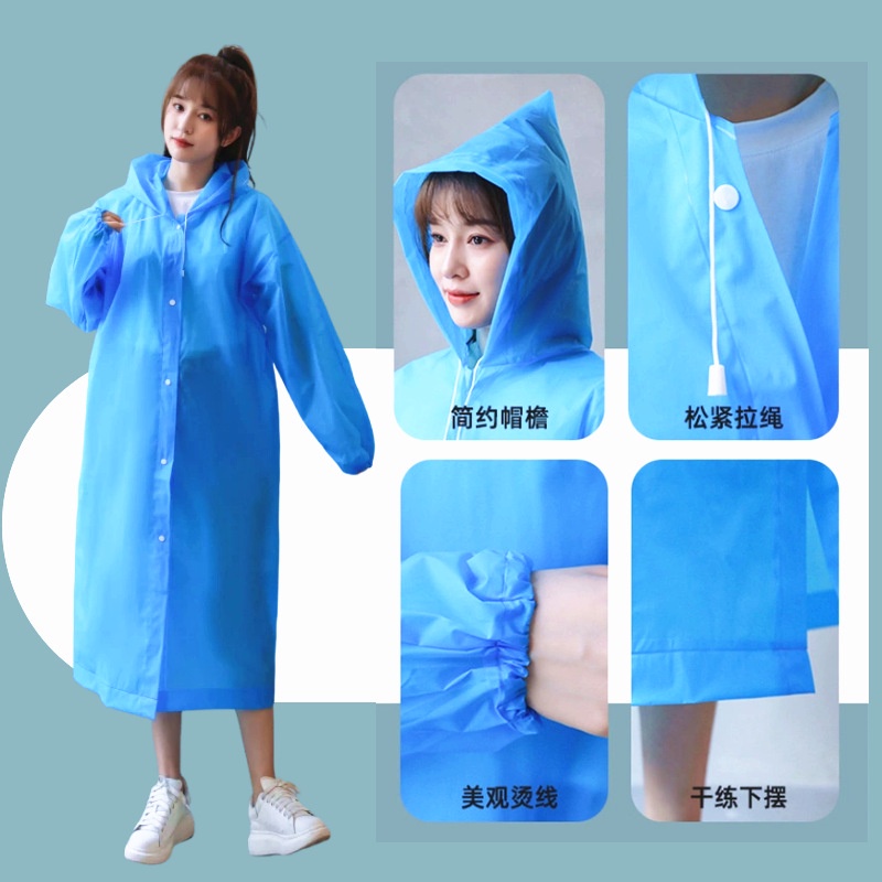 [COD] JAS HUJAN RAINCOAT WARNA WARNI ANTI AIR DEWASA ANAK UNISEX IMPORT BAHAN EVA JAS UJAN