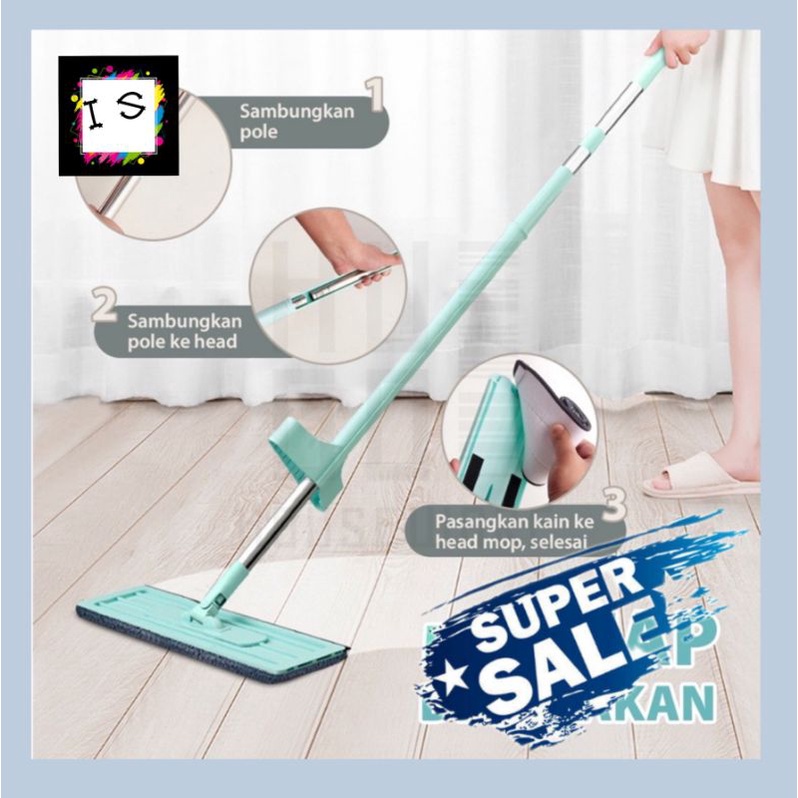 PELL TARIK Praktis Inovatif Microfiber / Mop Praktis