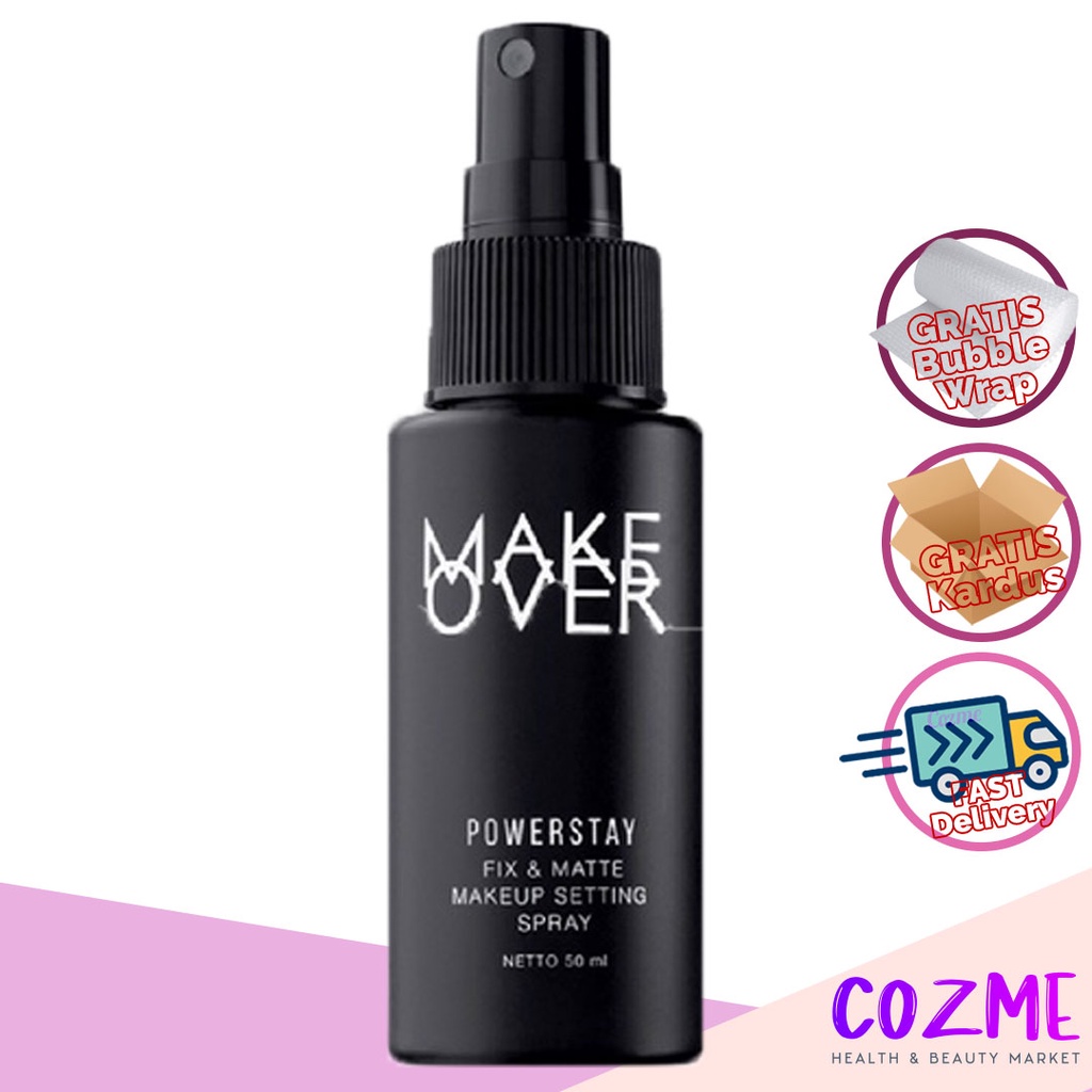 MAKE OVER Setting Spray Powerstay Fix &amp; Matte Makeup