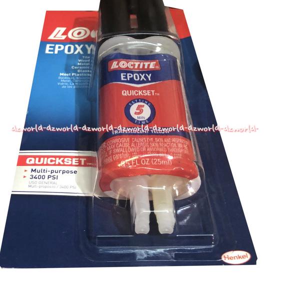 

Loctite Epoxy Instant Mix Lem Serbaguna Perekat Multifungsi Isi 14ml