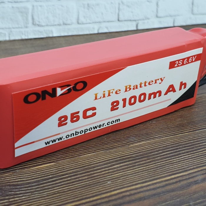 Life battery 2s 6.6v 2100mah 25c Onbo Power