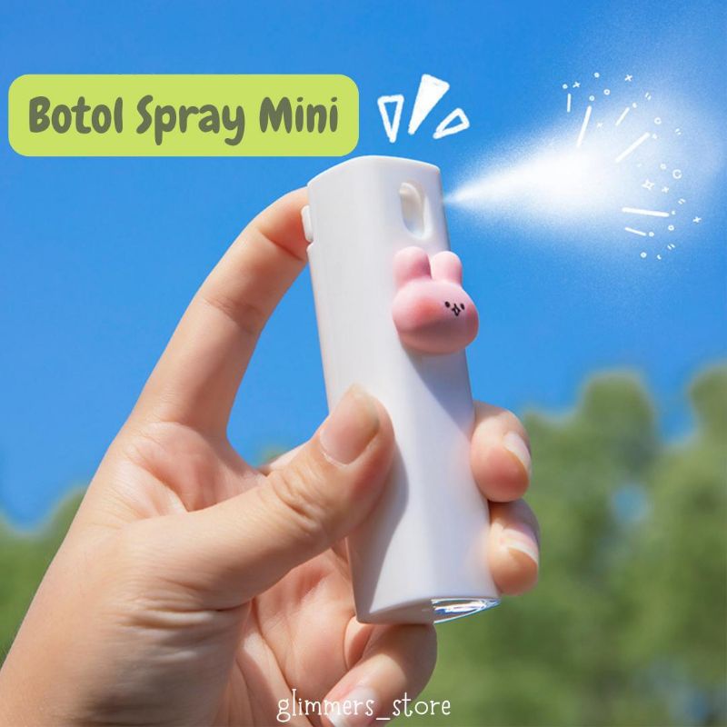 Botol spray mini handsanitizer / parfum / kosmetik / motif kartun