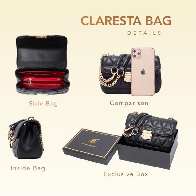 JH CLARESTA ( BOX EXCLUSIVE ) - Tas Selempang JIMS HONEY ORI JIMSHONEY - RED