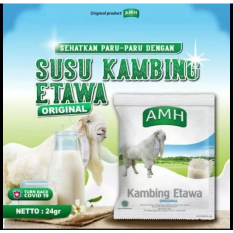 

Susu bubuk kambing etawa AMH original 240 Gram