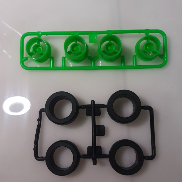 tamiya velg small 3spoke green