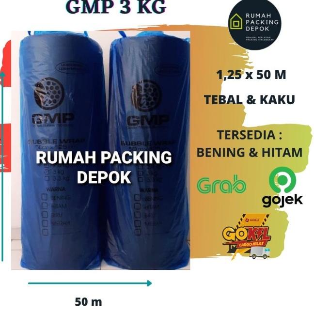 

Bubble Wrap Roll MURAH GMP Hitam 1,25 x 50 m