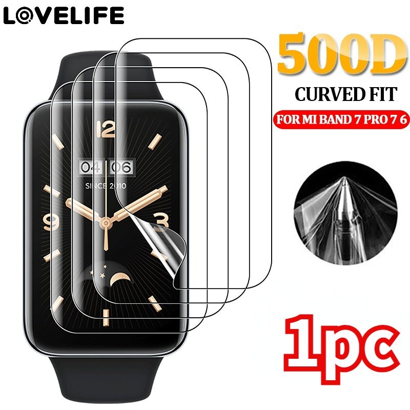 Pelindung Layar Hydrogel Anti Air / Kotor Untuk Xiaomi Bracelet 7 Pro