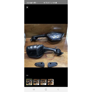 Spion Sein Kawasaki Zx10R Carbon Kevlar Original Universal Set Bracket Zx25 Street Fender PNP Zx25r