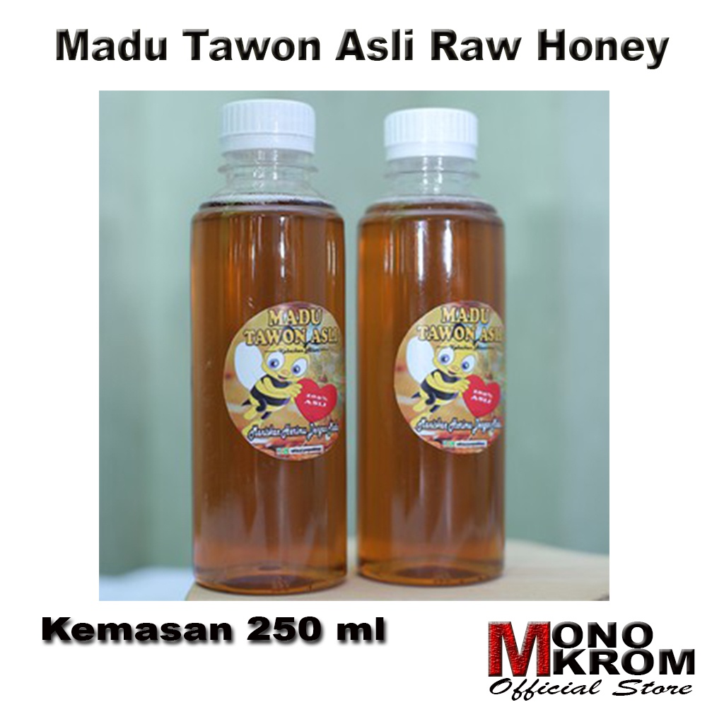 

Madu Asli Murni Bunga Raw Honey (250ml)