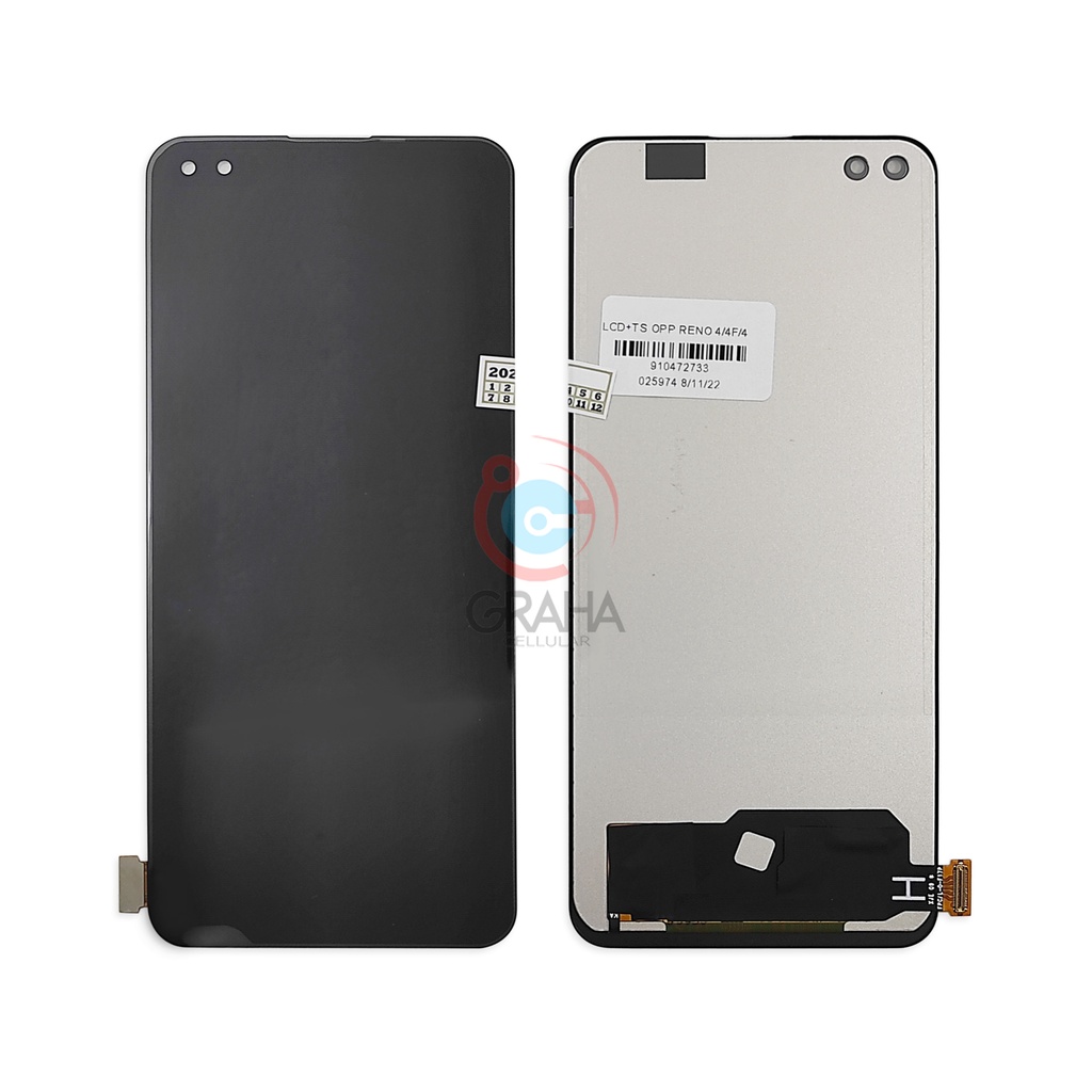 LCD OPPO RENO 4 / RENO 4F / 4 LITE / A93 / F17 PRO FULLSET TOUCHSCREEN