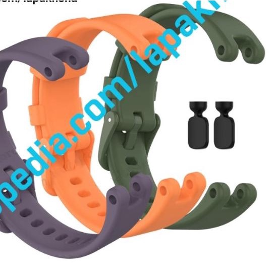 Strap Garmin LILY Tali Jam Tangan Silicone Sport Silikon Lembut lily - Hitam