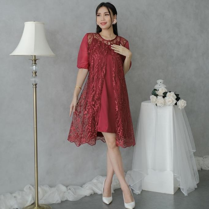 MISS NOMI - BONITA DRESS / DRESS PESTA / DRESS PREMIUM / DRESS NATAL CDVS4654S