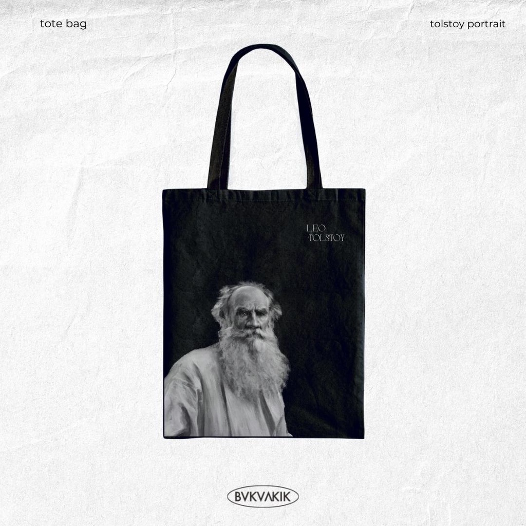 Tote Bag Leo Tolstoy Portrait