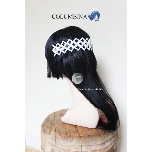 Hiasan Rambut Cosplay Columbina GI