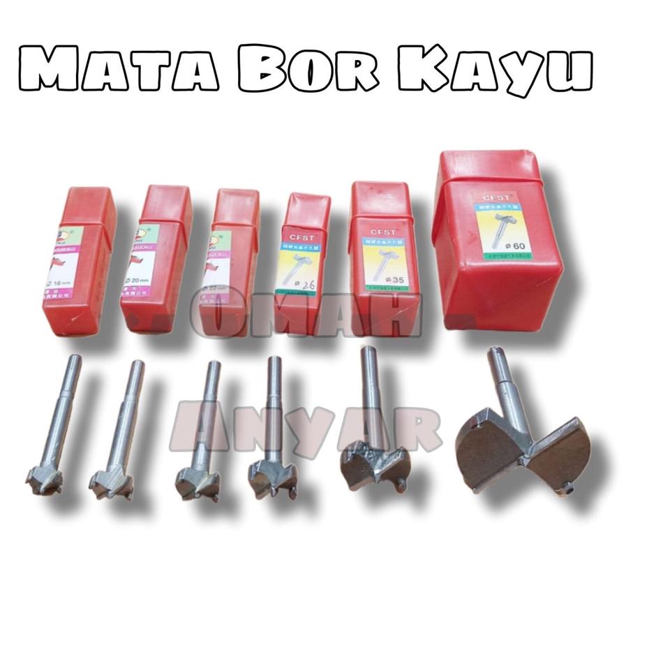 Harga Termurah Mata Bor Kayu Engsel Sendok Kunci Huben Lemari