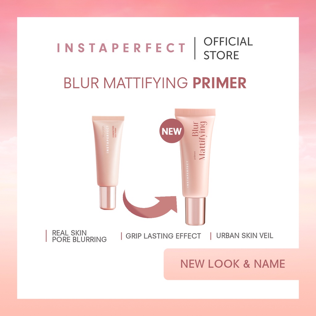 ❤ MEMEY ❤ INSTAPERFECT By Wardah Blur Mattifying | Porefection Skin Primer