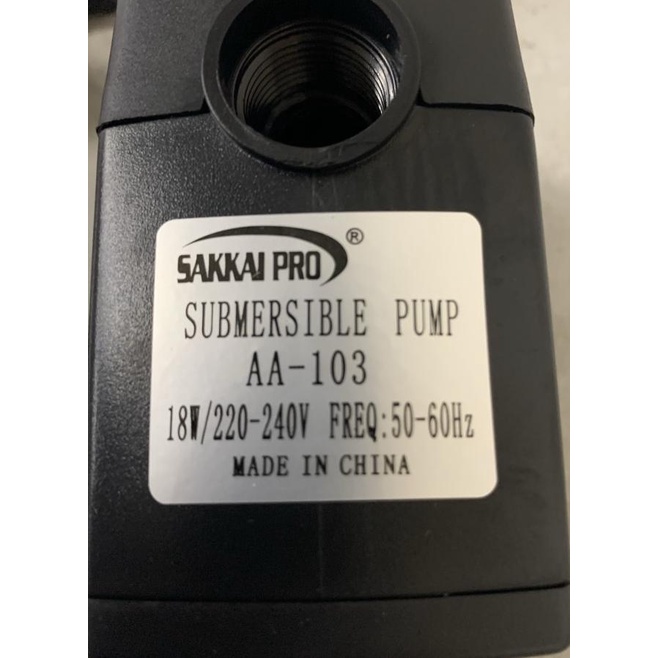 Pompa aquarium kolam SAKKAI PRO AA 103