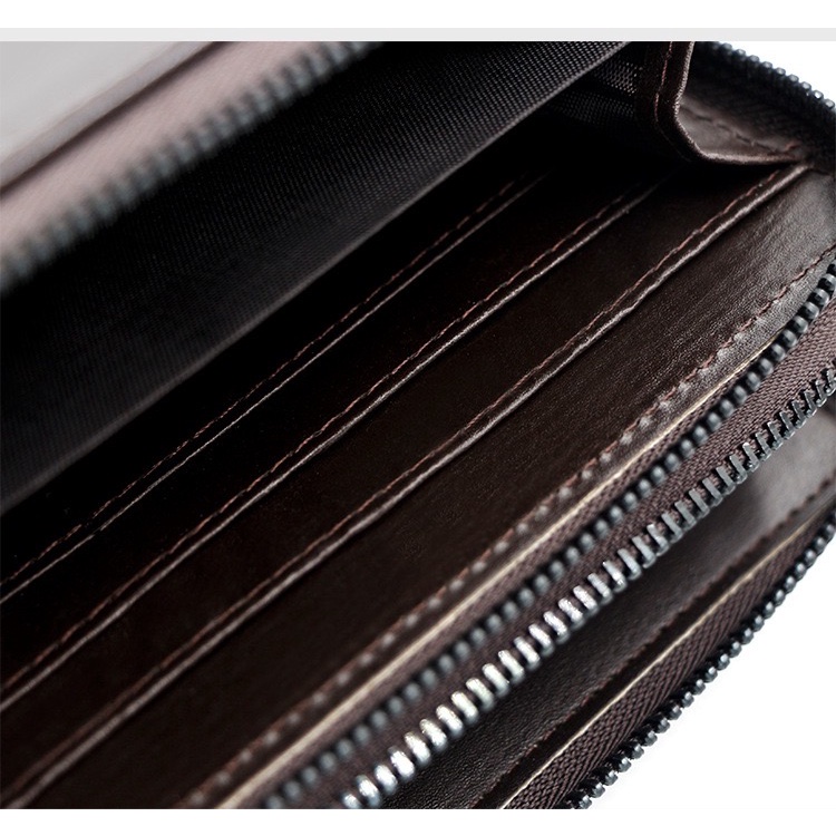 ORIGINAL IMPOR MENBENSE G8899-1 CLUTCH TAS DOMPET TANGAN DUAL ZIPPER SLETING MUAT HP BESAR STNK