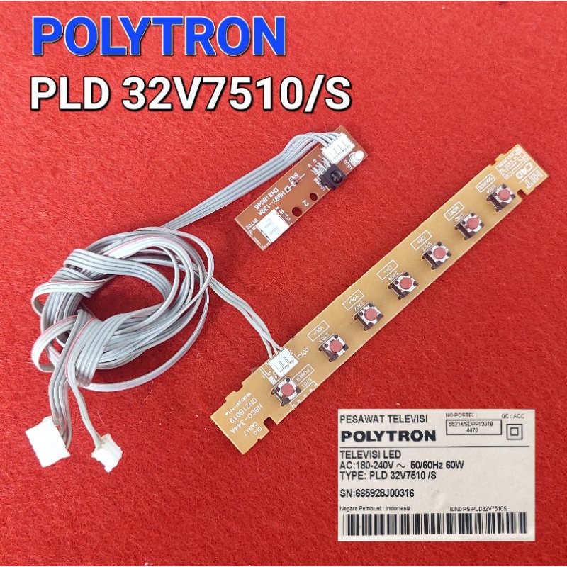 SENSOR IR TOMBOL POLYTRON PLD 32V7510/S
