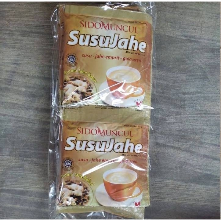 

Sidomuncul Susu Jahe - 1 renteng ( 10 pcs x 22 gram)