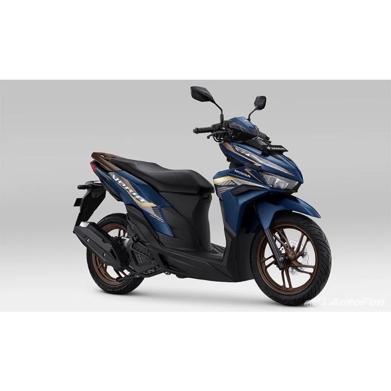 STIKER STRIPING VARIO 125 2023 ADVANCE MATTE BLUE BIRU DOFF