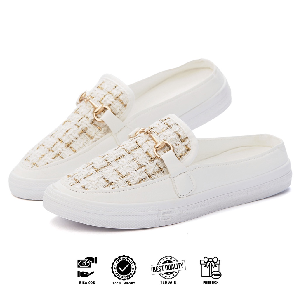 [Original Ber-Hologram] SNEAKYSHOES ZOLLA SEPATU WANITA SNEAKERS KOREAN TRENDING 6188